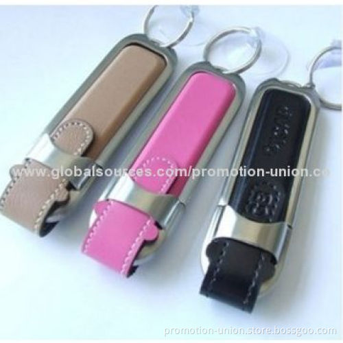 8GB Leather USB Flash Drives, Fashionable USB Style with FedEx 2 Days to USA
